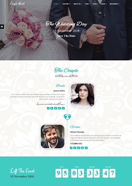 Desain website wedding invitations 3