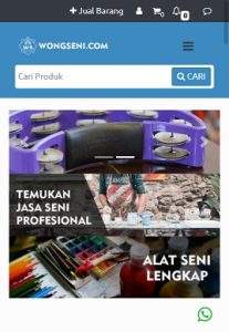 contoh desain paket apk custom Toko Seni