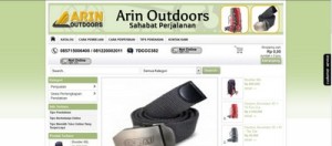 www.arin-outdoors.com Sudah Jadi