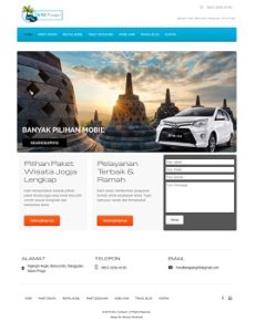 Desain Website Rental Mobil - sewamobiljogjakmjtrans.com