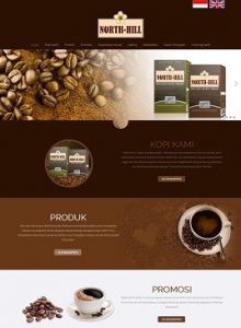 contoh web makanan coffee