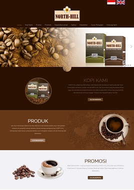 contoh web makanan coffee