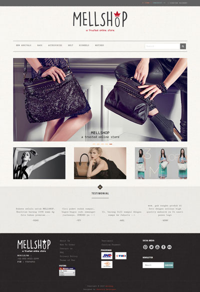 website-mells-shop