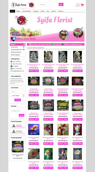 website-syifa-florist