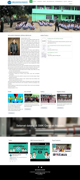 Contoh Desain Web Murah di Bogor