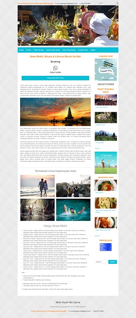 Contoh Desain Web developer Bali