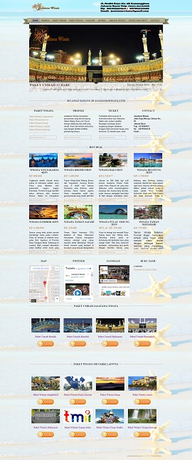 Contoh Desain Website Company Profile