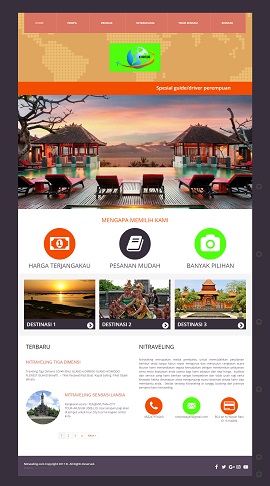 Contoh Desain Website Denpasar