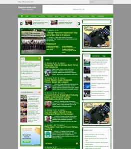 Contoh Desain web di Bekasi