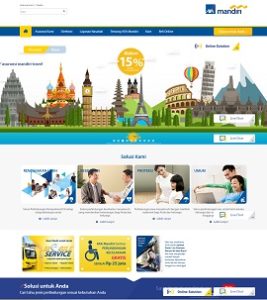 Contoh desain website asuransi