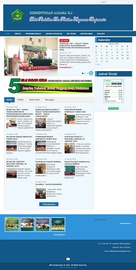 contoh website indonesia