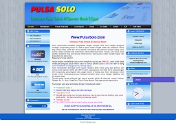 Contoh desain website di solo – www.pulsasolo.com