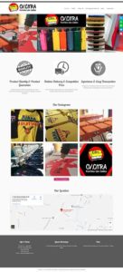 Contoh desain webiste company profile - www.citrakonfeksi.com