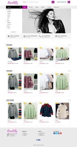 Contoh Web Jual Beli | Jasa Pembuatan Website, Bikin Web Murah, Profile ...