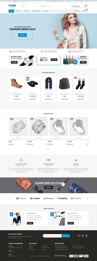  Contoh  Desain  Online  Shop Bagus Jasa Pembuatan Website 