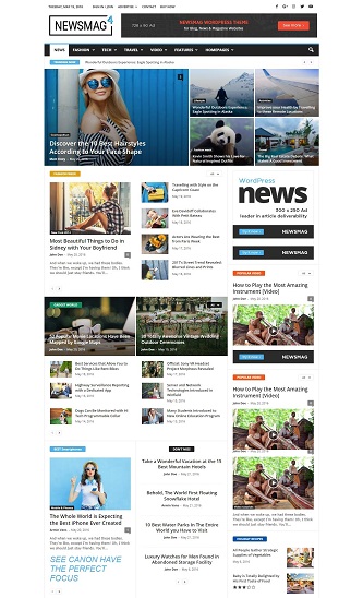 contoh web berita