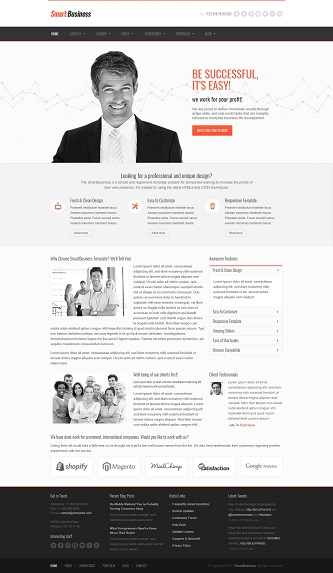 contoh web company profile
