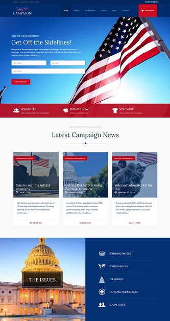 contoh website pemerintahan