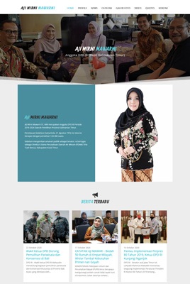 desain web pribadi ajimawar