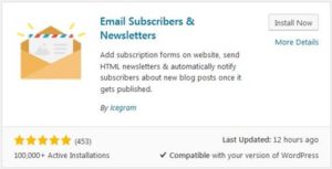 Email Subscribers & Newsletters