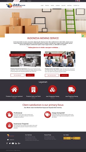 contoh desain website company profile - www.dasmovers.com