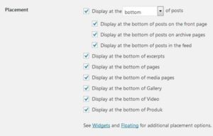 AddToAny Share Buttons Settings