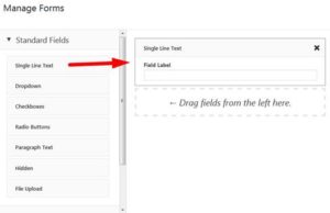 Custom Contact Forms Drag Drop