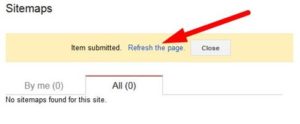 Google Webmaster Tool Refresh