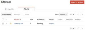 Google Webmaster Tool Success