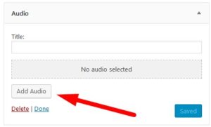 Add Audio