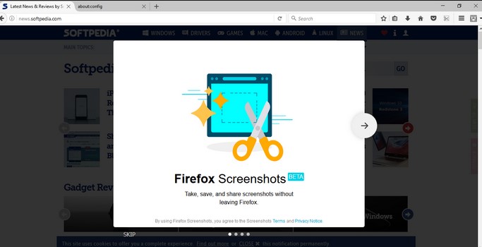 Firefox ScreenshotGo