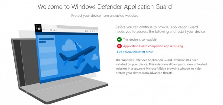 Windows Defender Application Guard